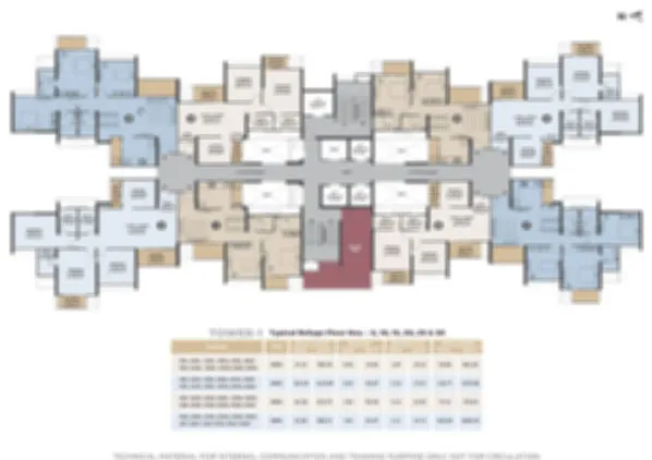 Tower 1 Floor Plan